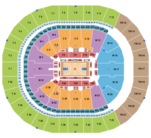 Intuit Dome Los Angeles Clippers Seating Chart